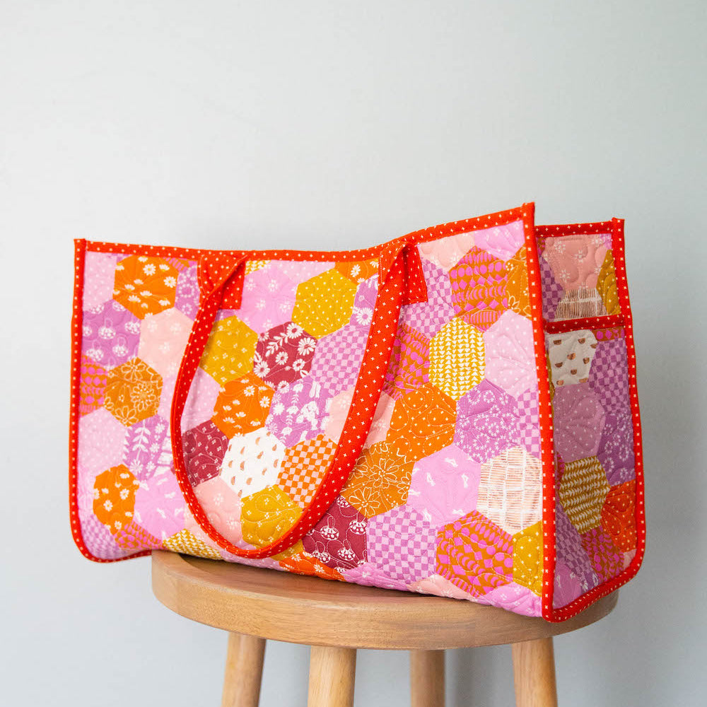 Week 2 of the All The Things Tote Sew-along