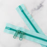 Two Color 30'' Handbag Zippers