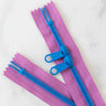 Two Color 30'' Handbag Zippers