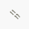 Sallie Tomato Nickel Zipper Pulls (4)