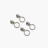 Sallie Tomato Nickel Zipper Pulls (4)
