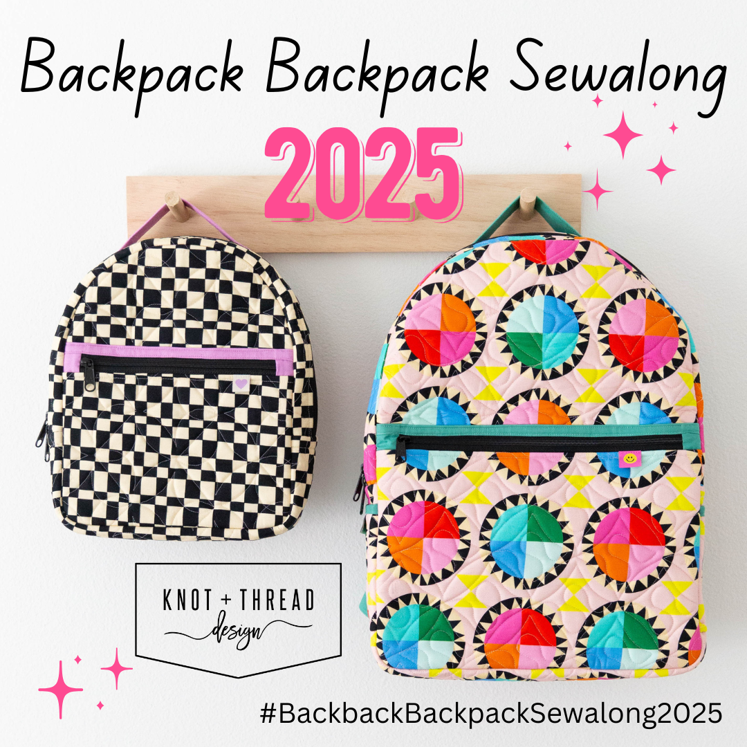 Backpack Backpack Sew-Along Week 1