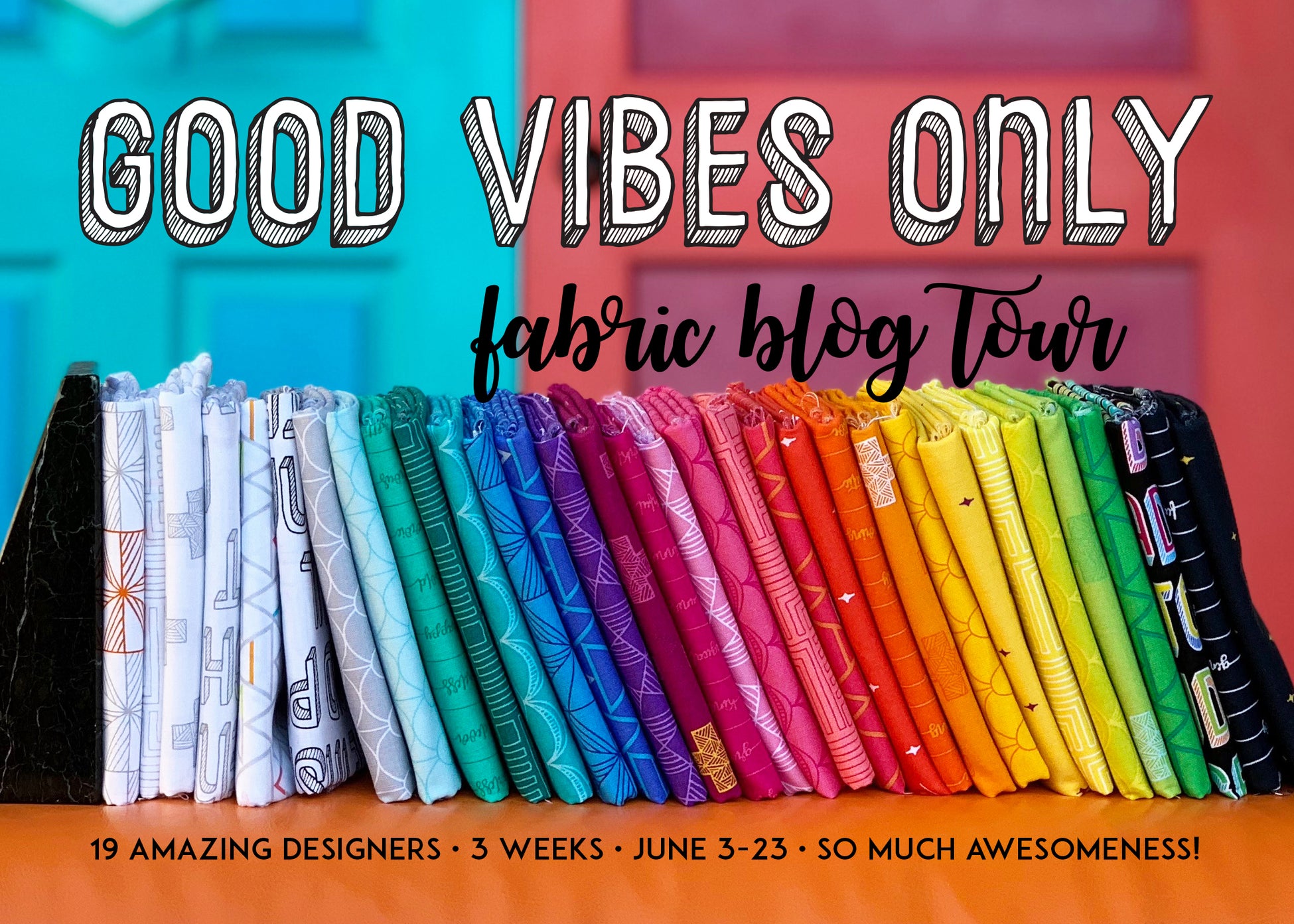 Good Vibes Only Blog Tour – Knot and Thread Design