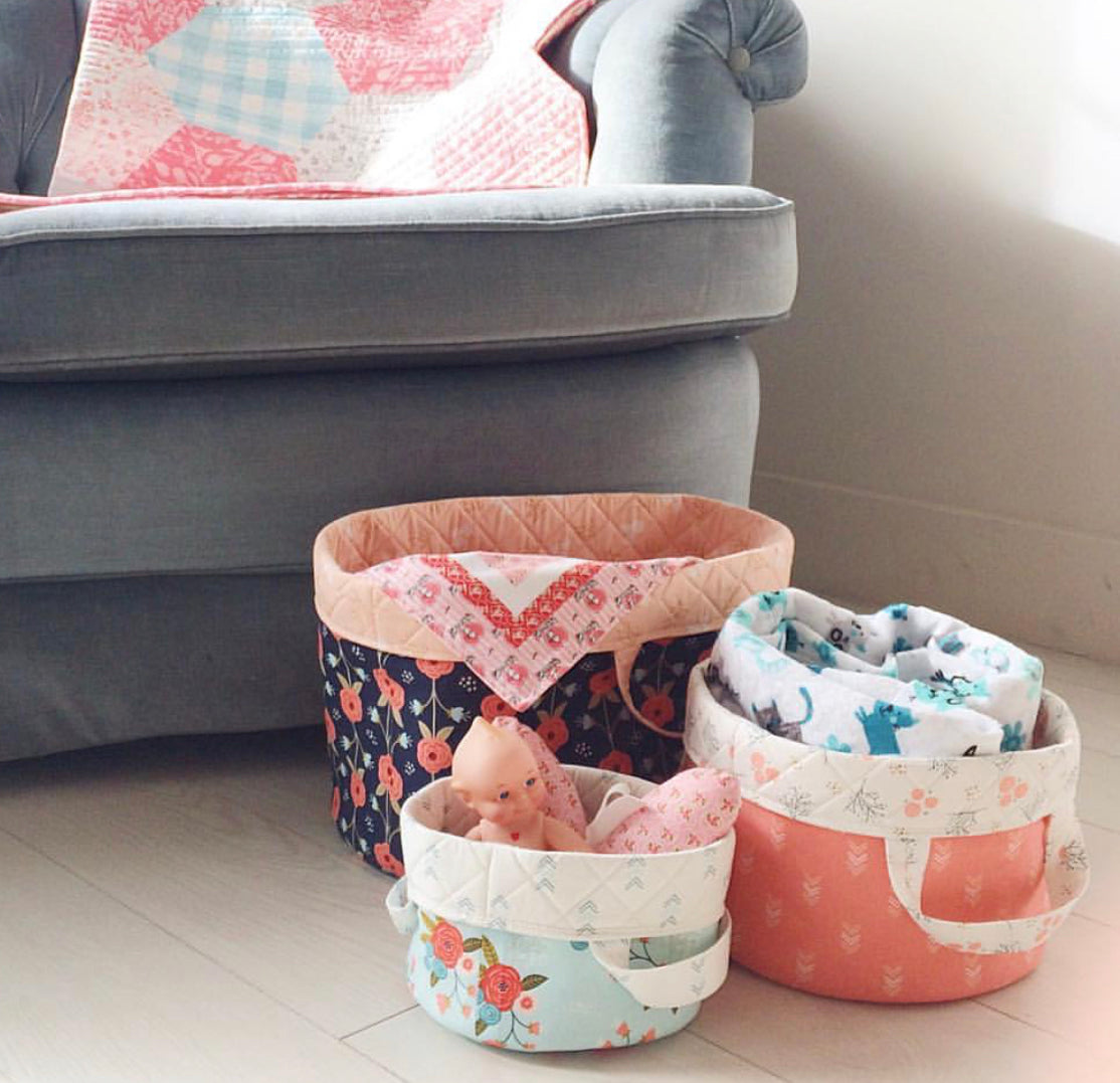 Olivia's Baskets Sew-Along Week 2