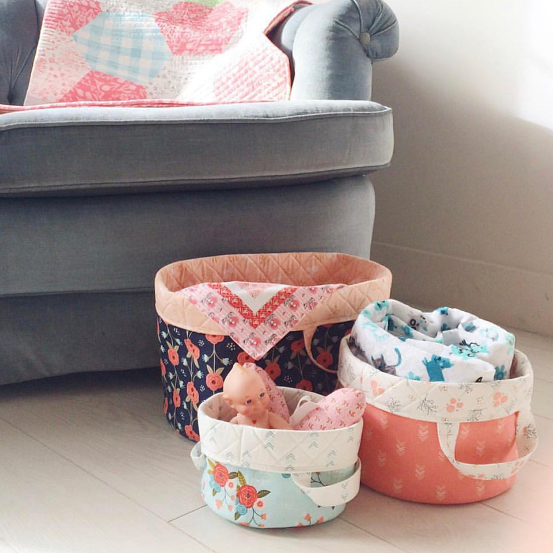 Olivia's Baskets Sew-Along Week 2