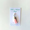 Faux Leather Tassel Zipper Pull