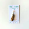 Faux Leather Tassel Zipper Pull