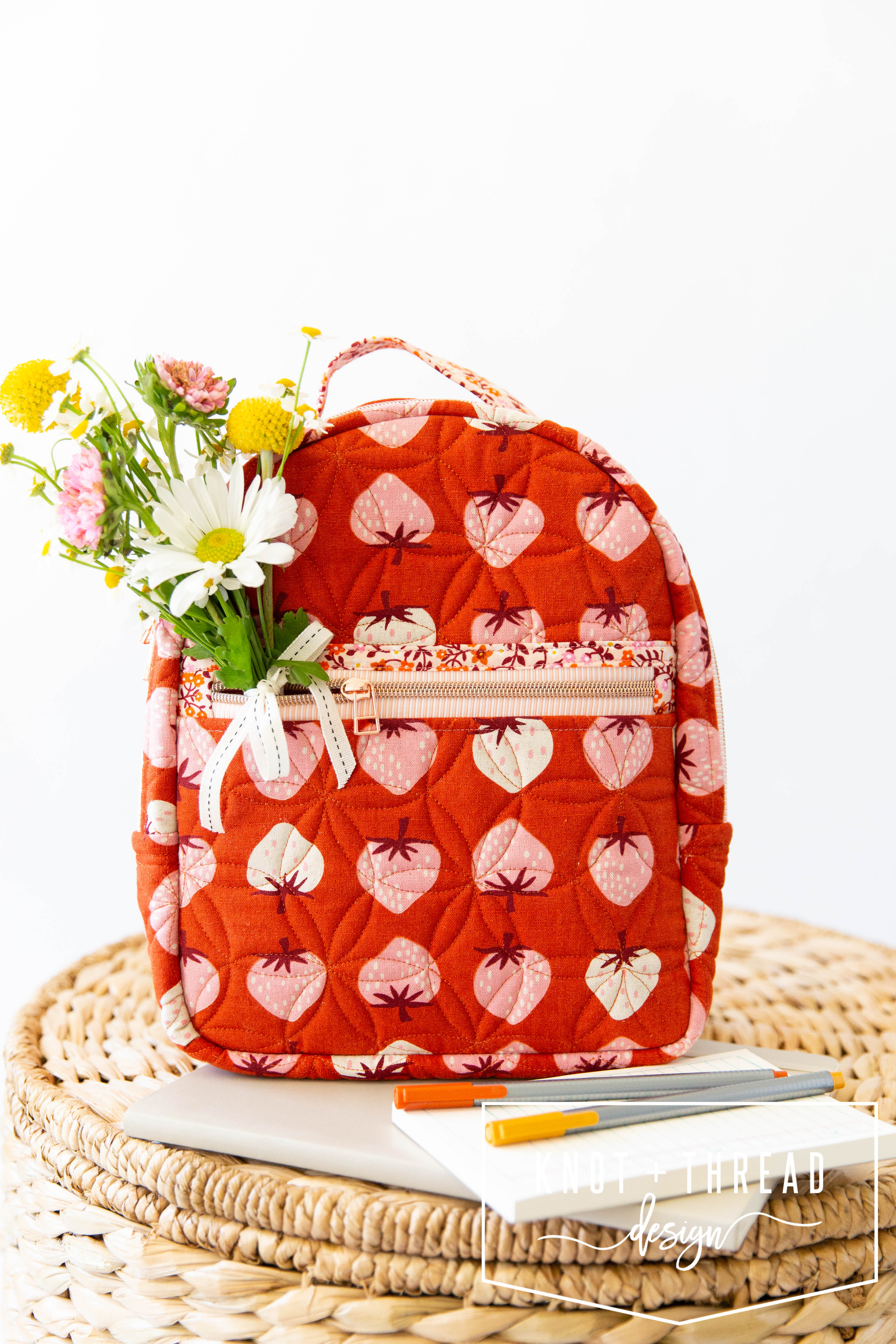 The Violet Backpack Finishing Kit – Knot and Thread Design