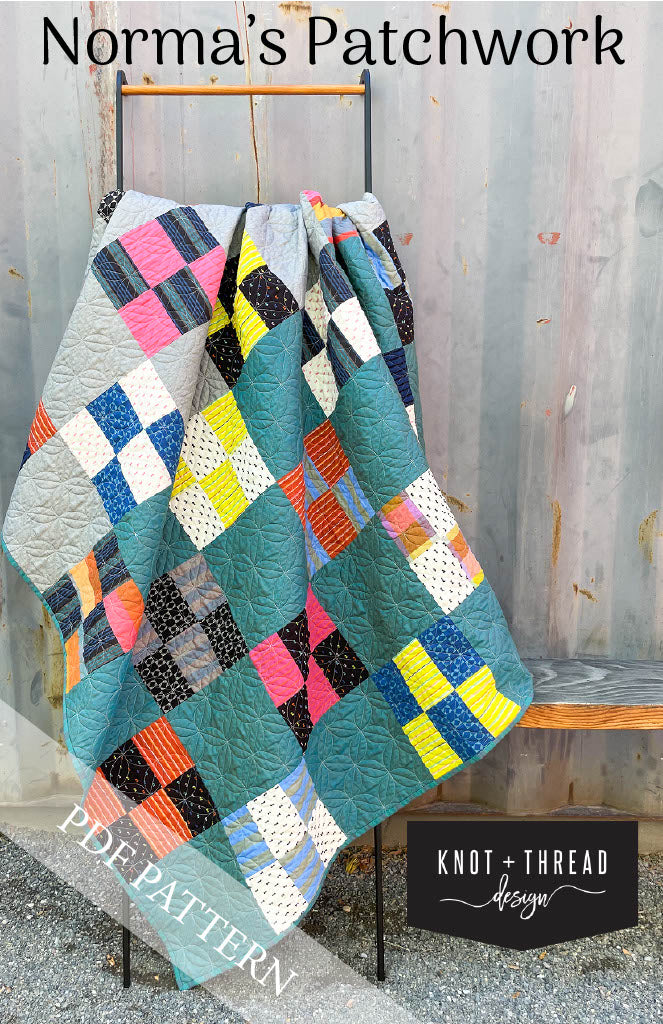 Norma's Patchwork (PDF Pattern) – Knot and Thread Design
