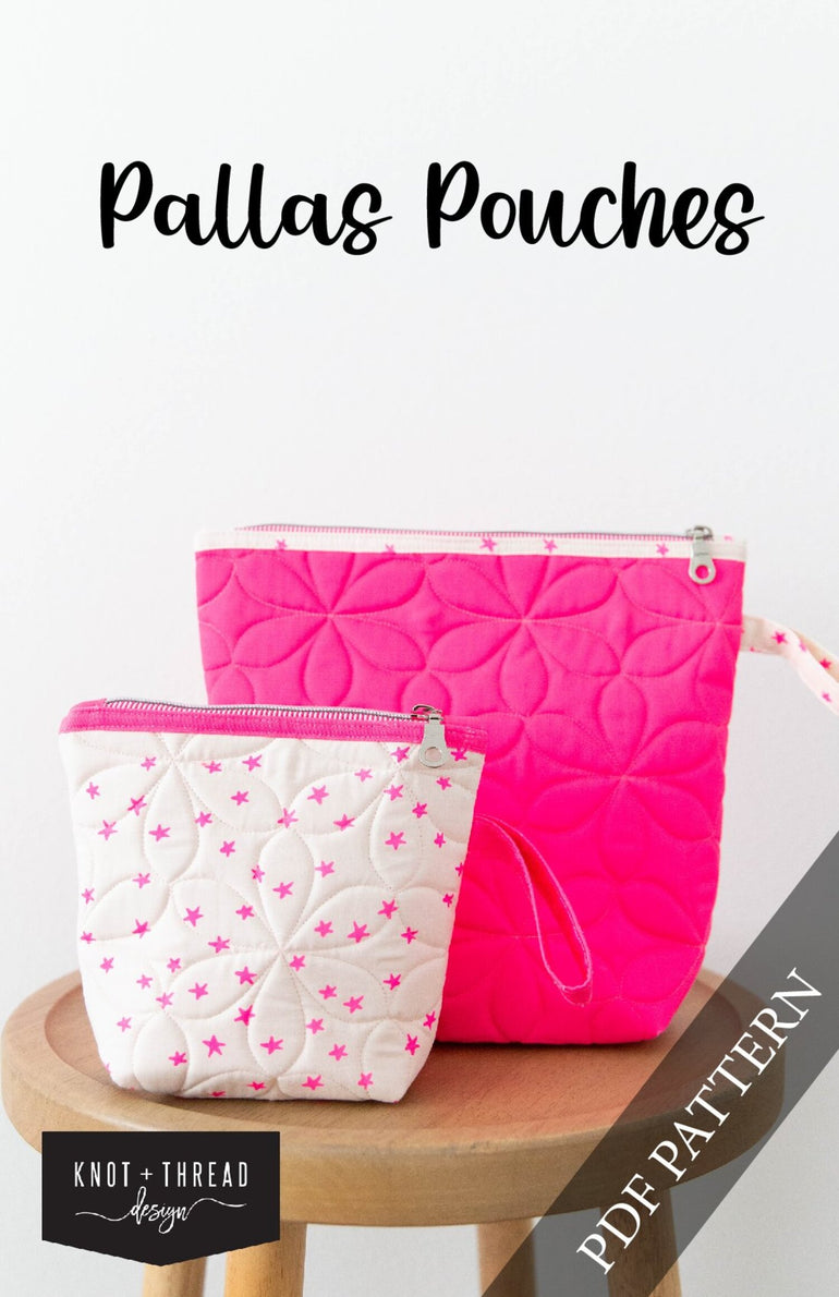 Pallas Pouches (PDF Pattern) – Knot and Thread Design