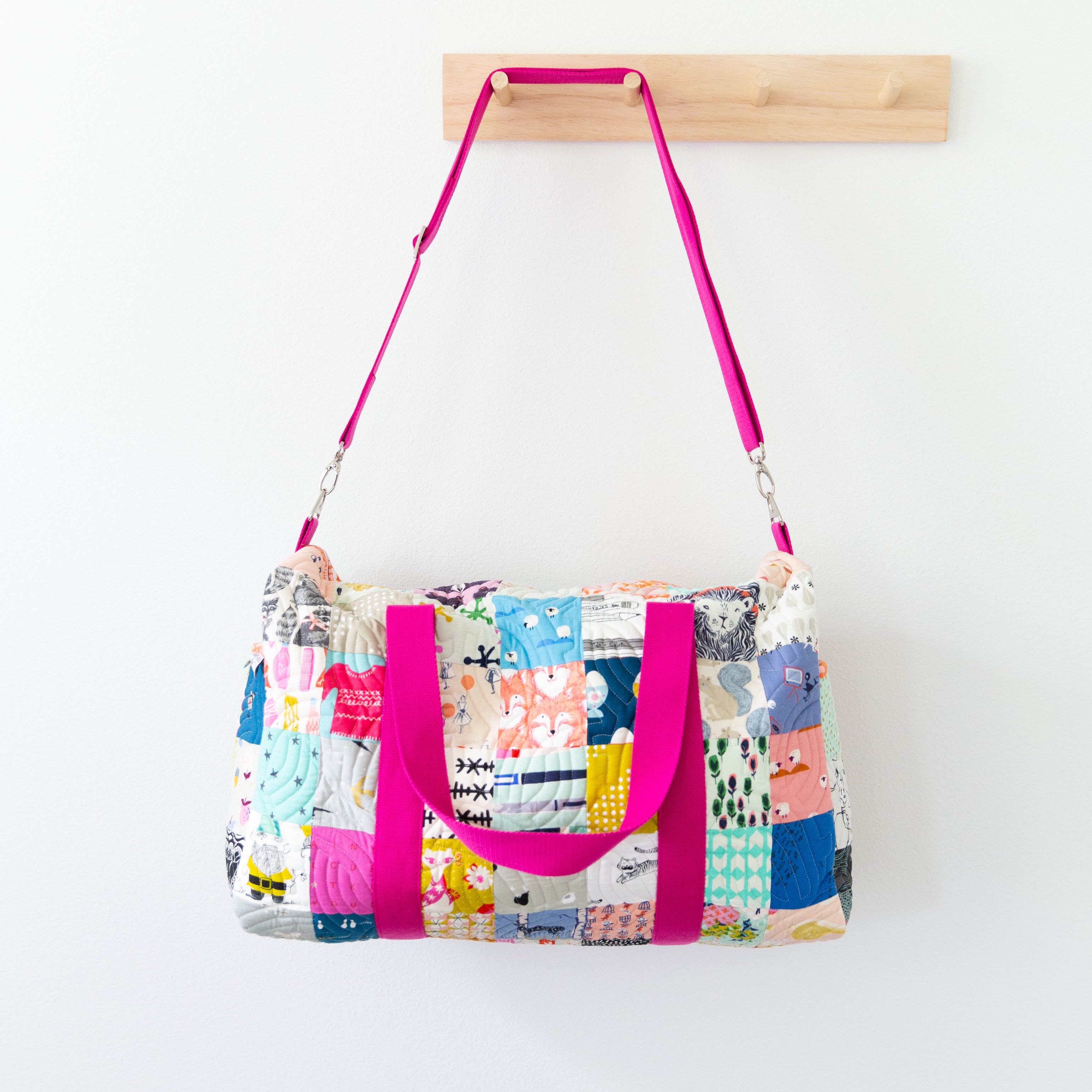 Patchwork Duffle 2nd Edition (PDF Pattern) – Knot and Thread Design