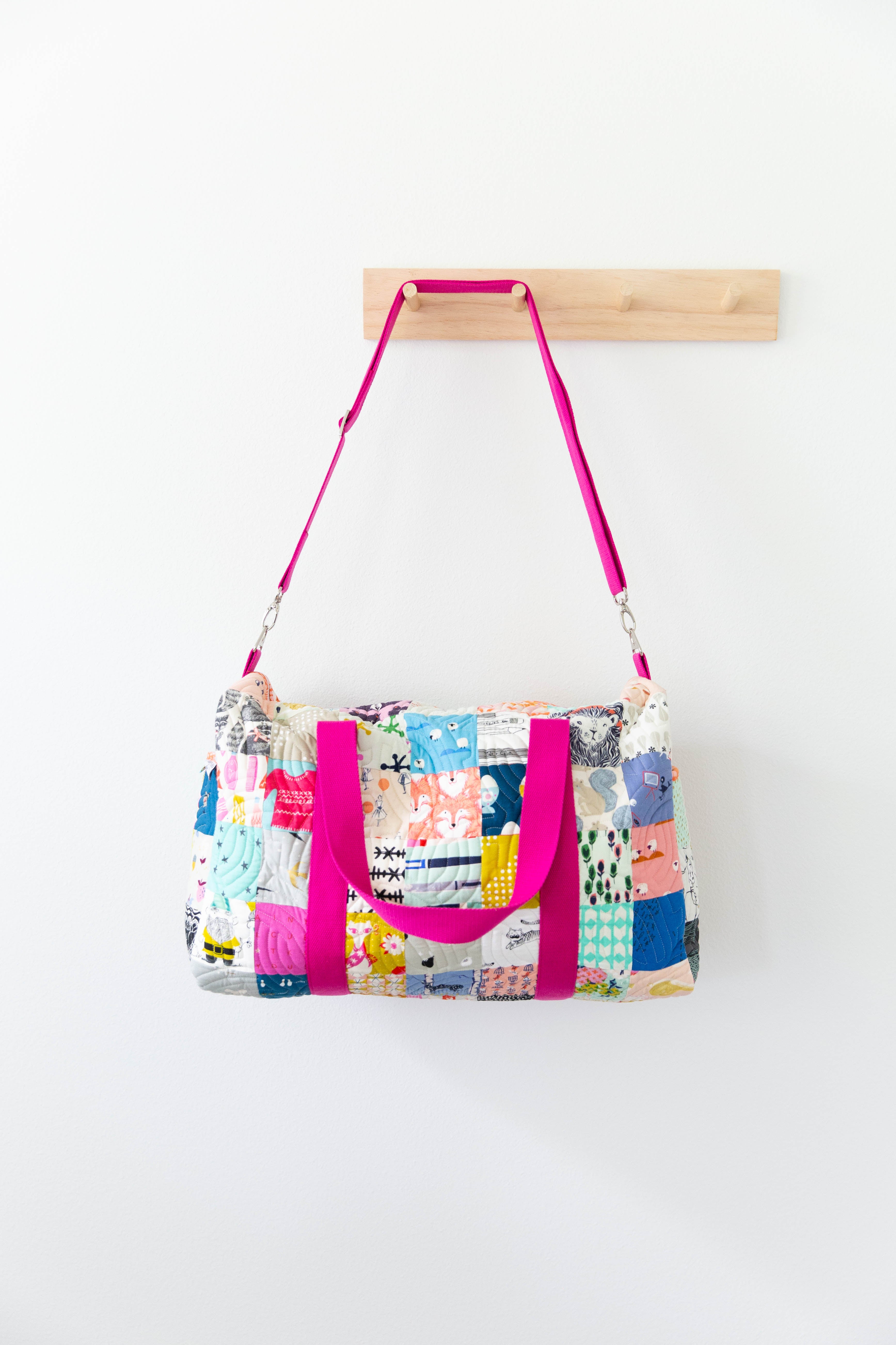 Patchwork Duffle 2nd Edition (PDF Pattern) – Knot and Thread Design