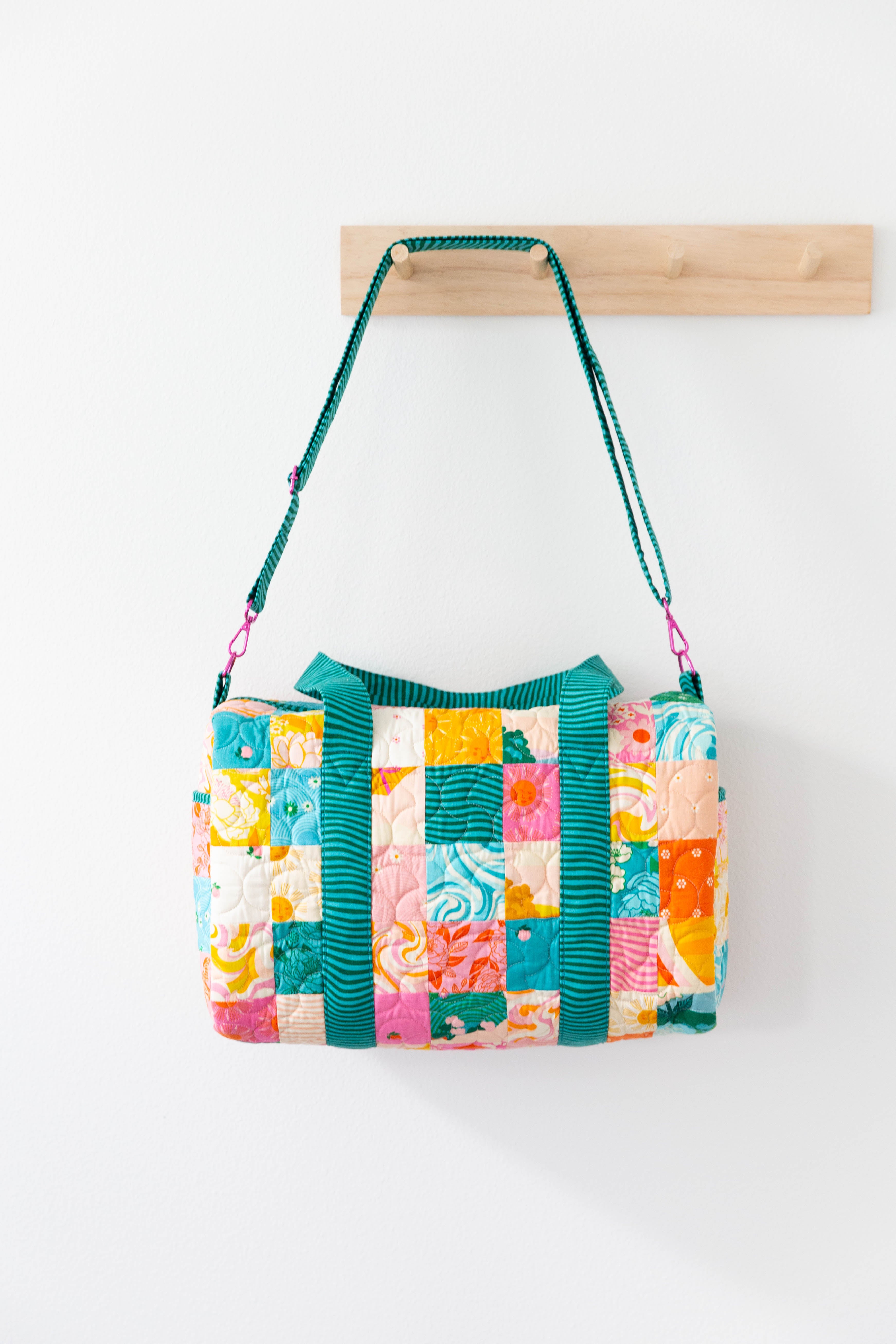 Patchwork Duffle Mini 2nd Edition (PDF Pattern) – Knot and Thread Design