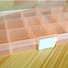 Adjustable Plastic Sewing Label Organizer Box