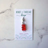 Gummy Bear Colored Resin Zipper Charm