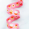 1'' Ruby Star Webbing