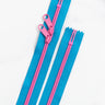 Two Color 30'' Handbag Zippers