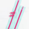 Two Color 30'' Handbag Zippers
