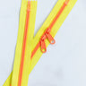 Two Color 30'' Handbag Zippers