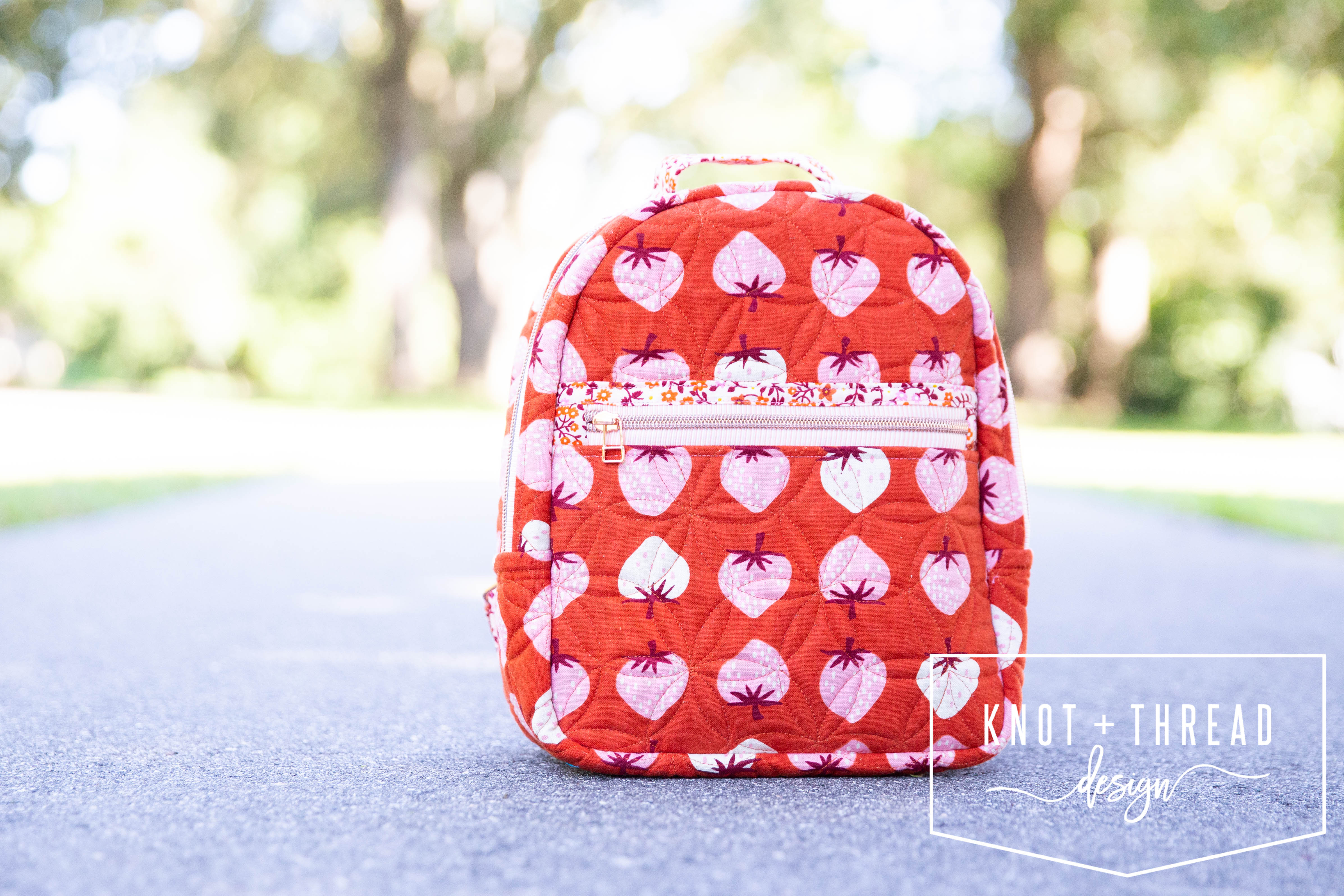 The Violet Backpack (PDF Pattern) – Knot and Thread Design